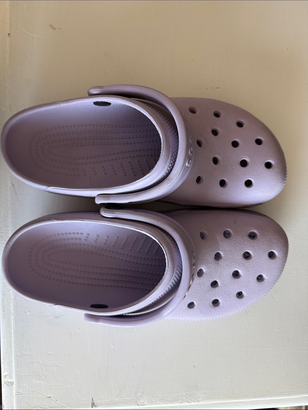 Woman’s Croc Clogs in Lavender Purple